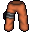 long orange pants